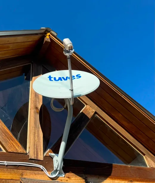 Instalación de TV satelital 1